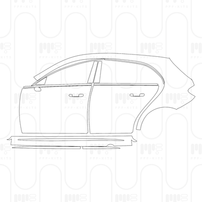 Pre-Cut PPF Mercedes-Benz A Class Hatchback AMG A 45 S 2026