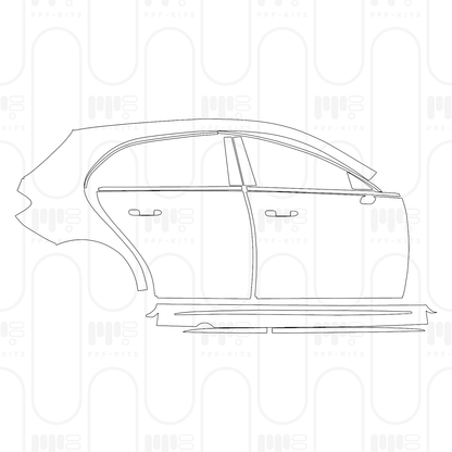 Pre-Cut PPF Mercedes-Benz A Class Hatchback AMG A 45 S 2026