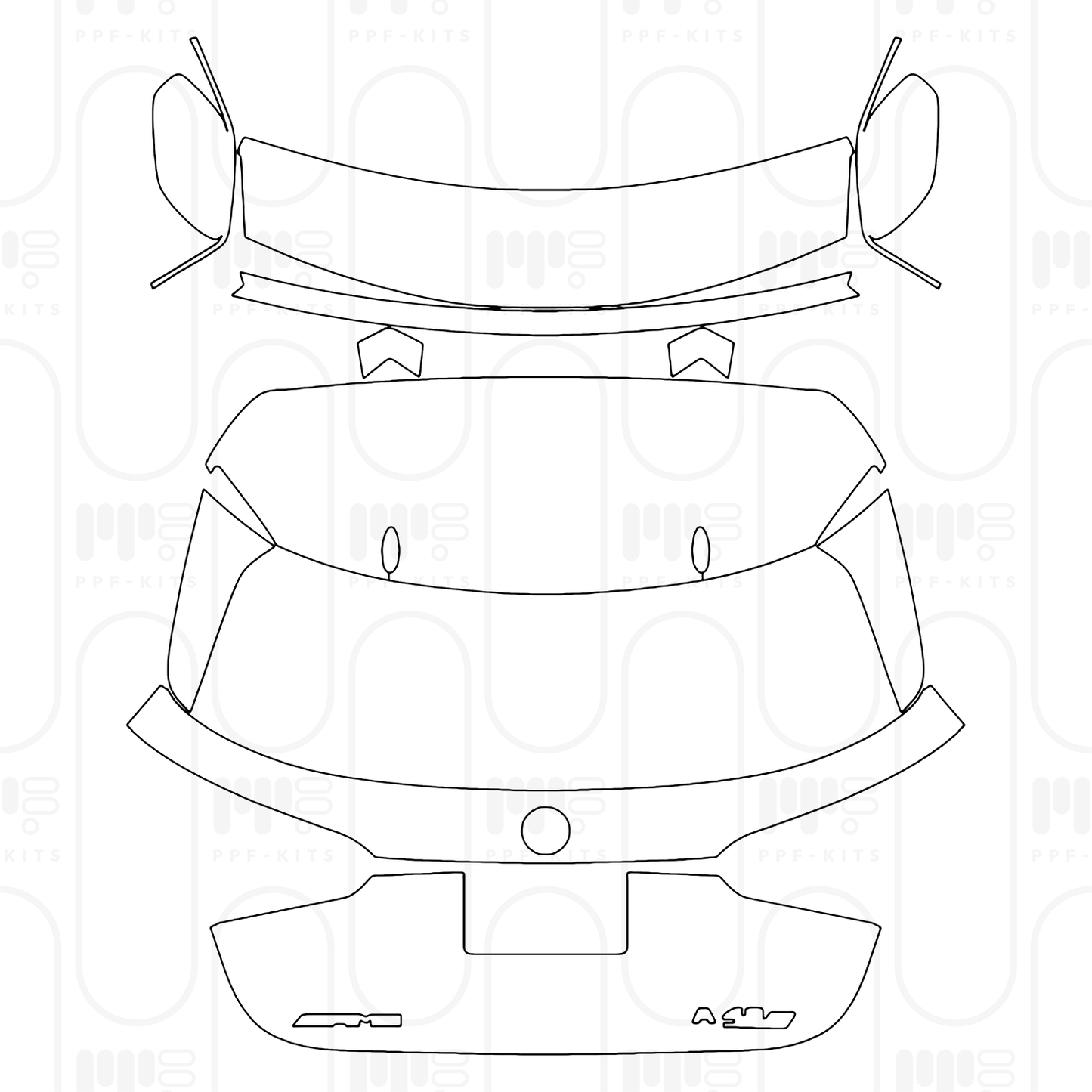 Pre-Cut PPF Mercedes-Benz A Class Hatchback AMG A 45 S 2026