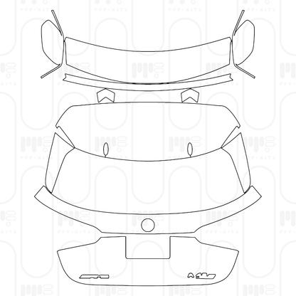 Pre-Cut PPF Mercedes-Benz A Class Hatchback AMG A 45 S 2026