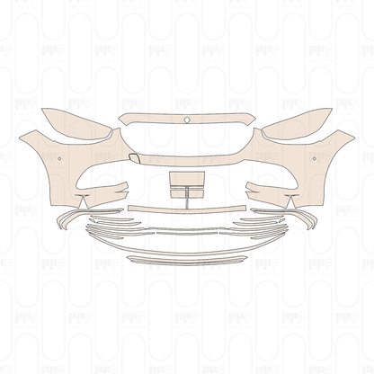 Pre-Cut PPF Mercedes-Benz S Class Sedan Base Extended Wheelbase 2026