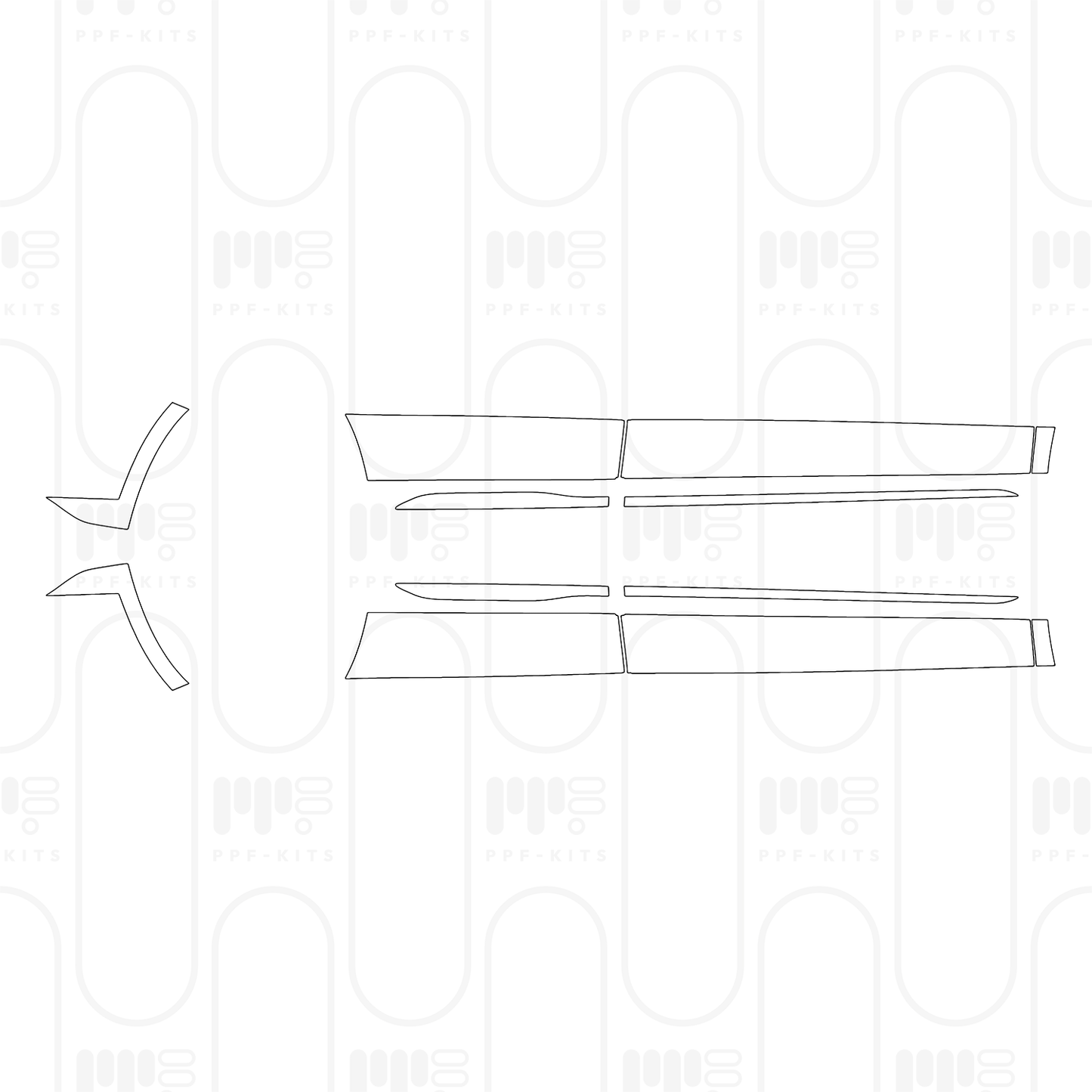 Pre-Cut PPF Mercedes-Benz GLA Base 2026