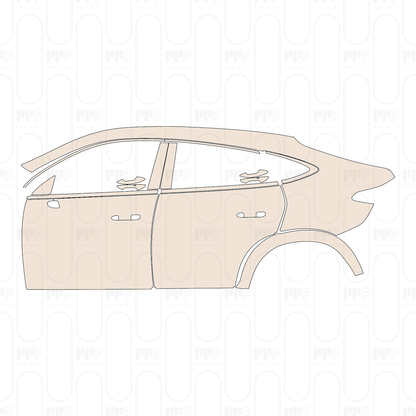 Pre-Cut PPF Mercedes-Benz GLC Coupe Base 2026
