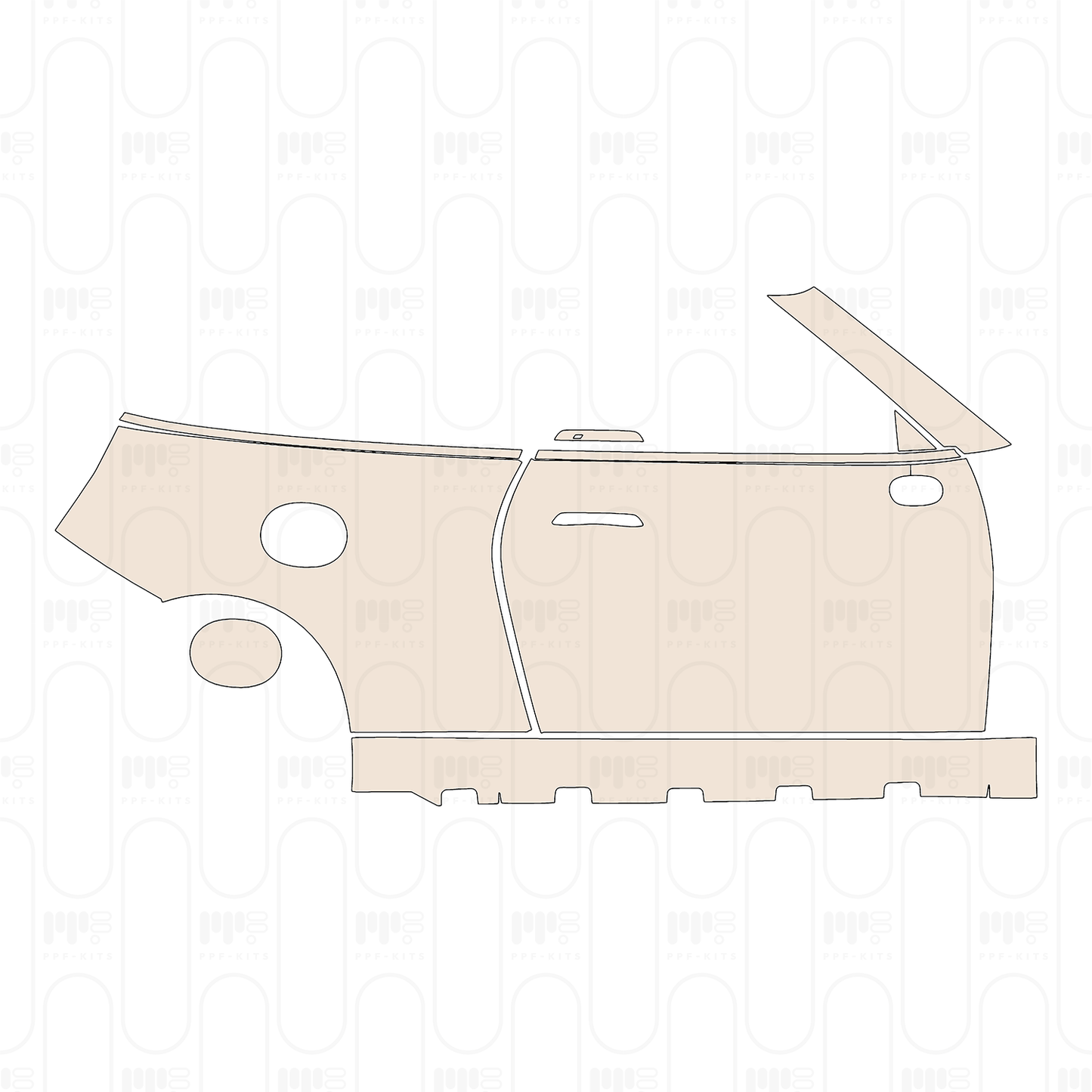 Pre-Cut PPF MINI Electric MINI Cooper Base 2026