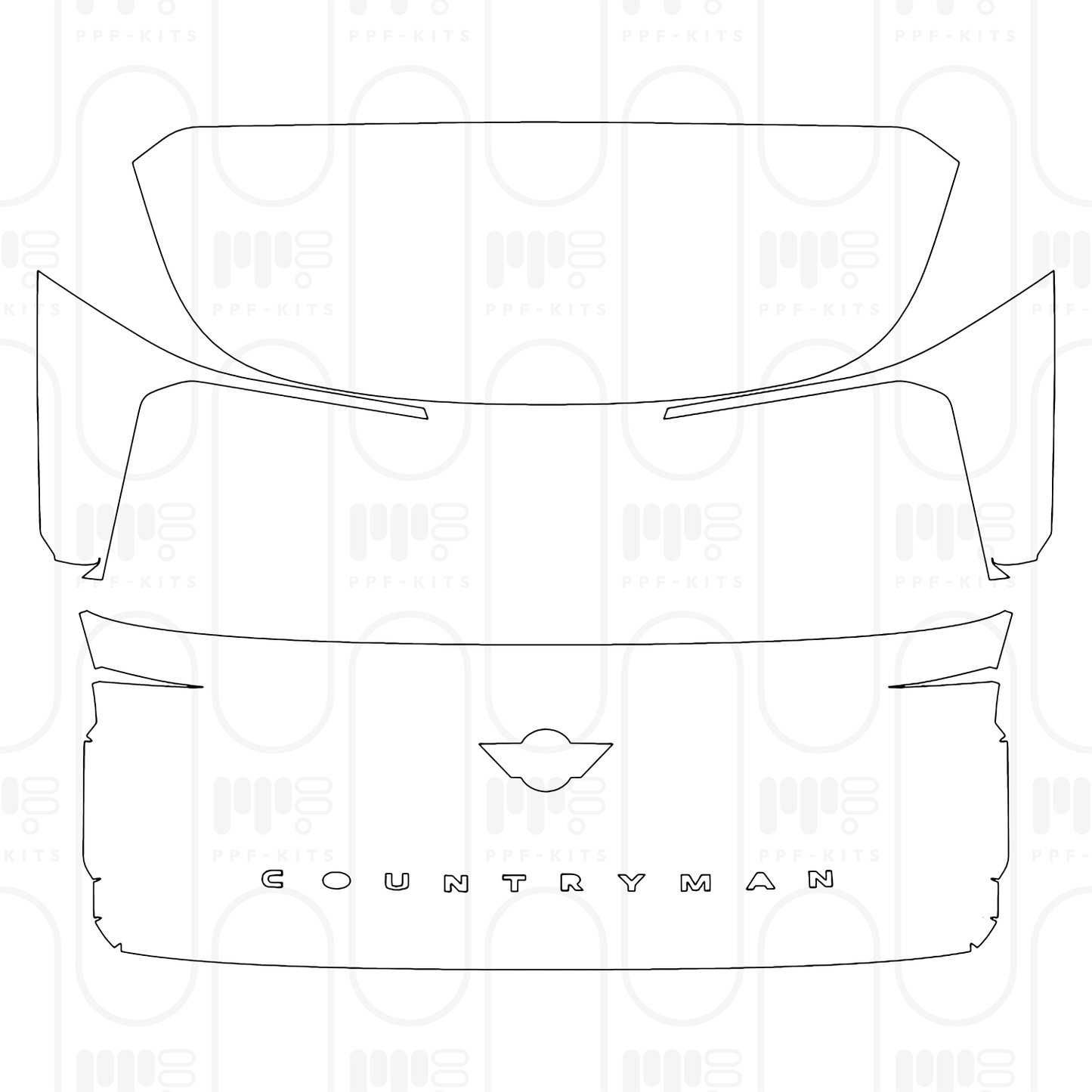 Pre-Cut PPF MINI Countryman C Exclusive 2026