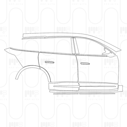 Pre-Cut PPF NIO ES6 2026