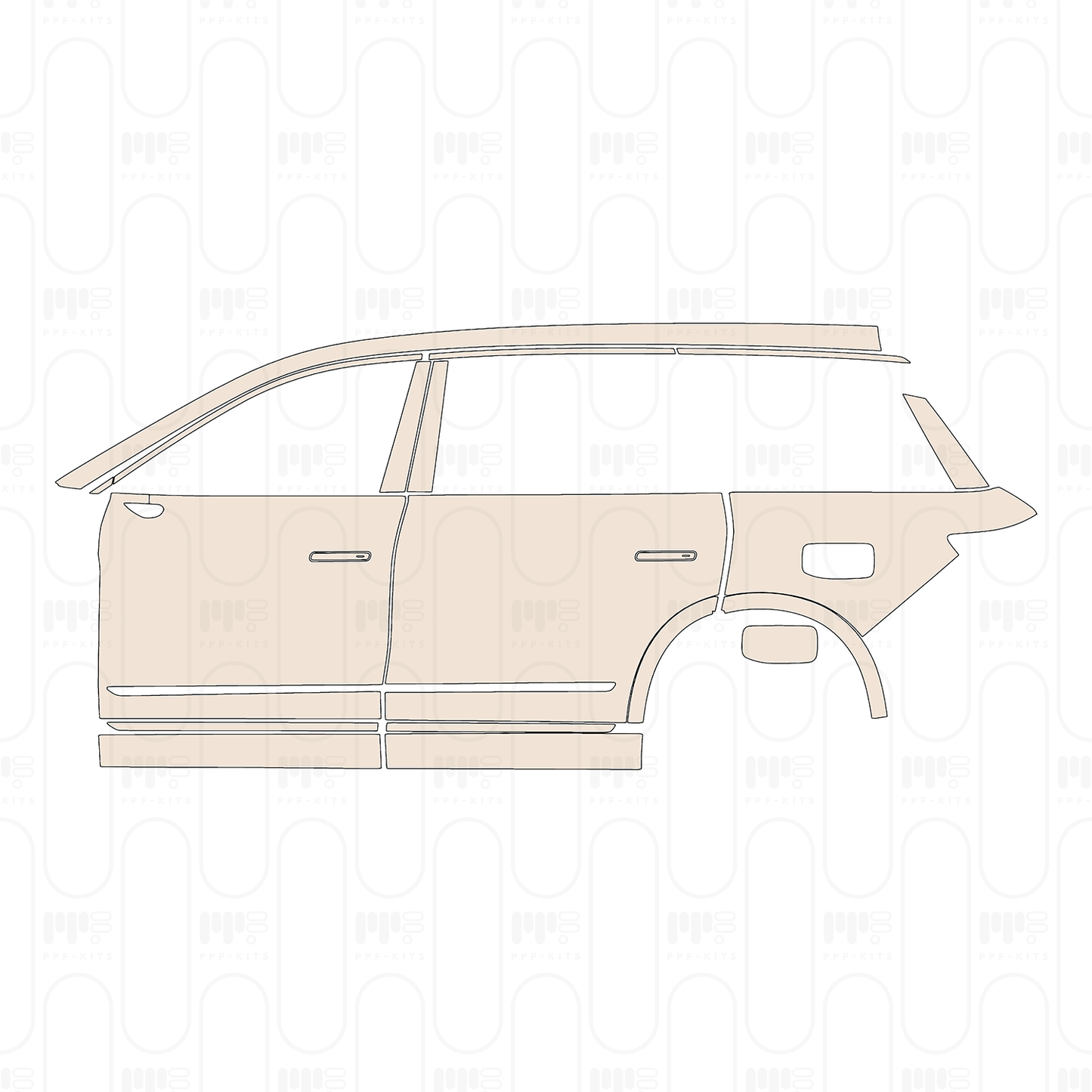 Pre-Cut PPF NIO ES8 2026