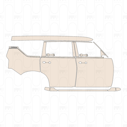 Pre-Cut PPF Nissan Armada (US) SV 2026