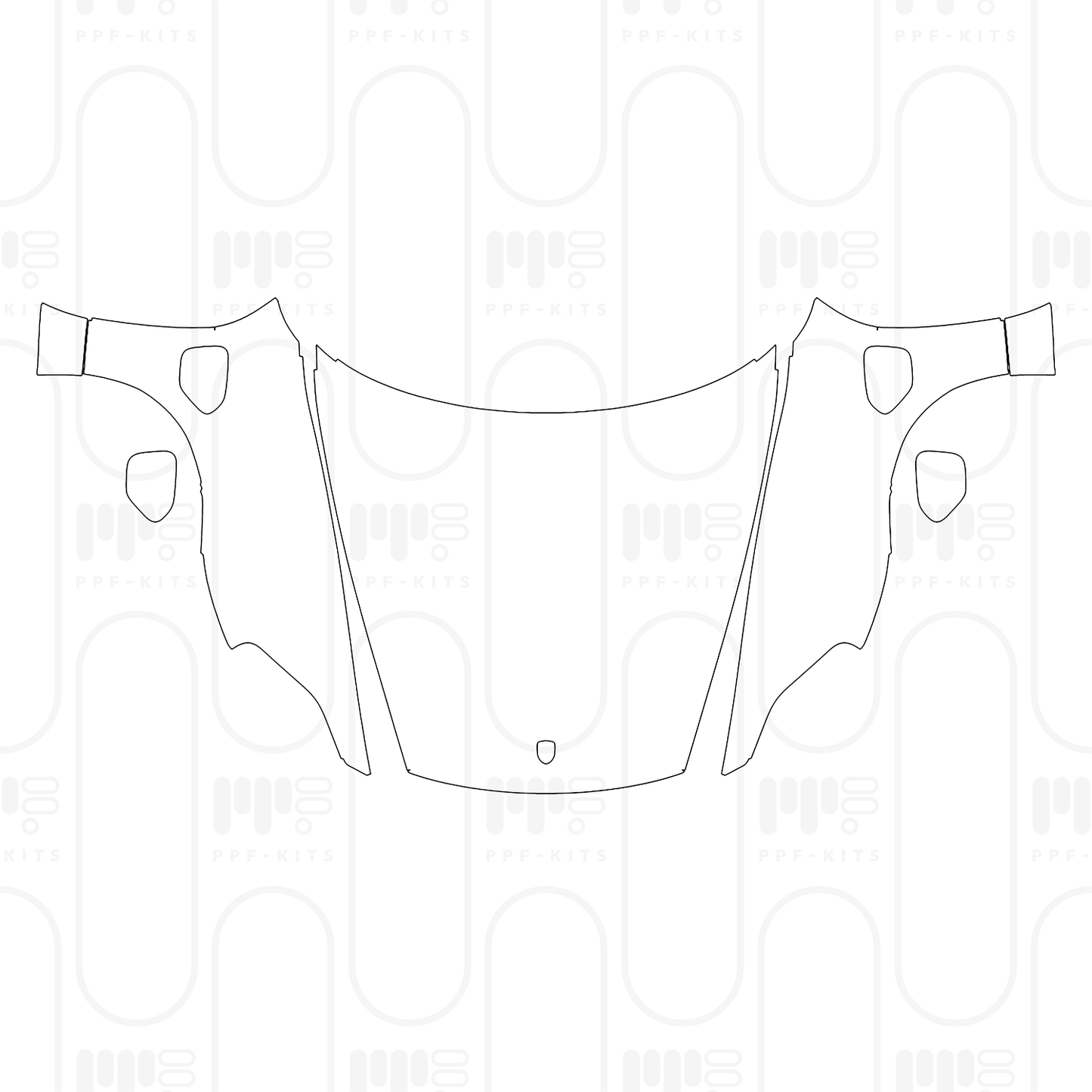 Pre-Cut PPF Porsche Taycan Sport Turismo Taycan Turbo S Sport Turismo 2026