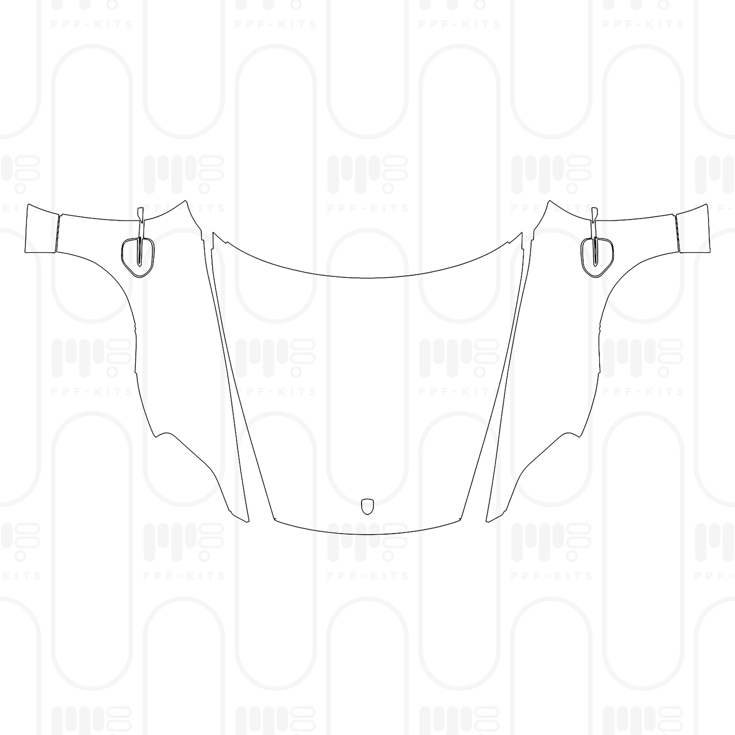 Pre-Cut PPF Porsche Taycan Sport Turismo Taycan Turbo S Sport Turismo 2026