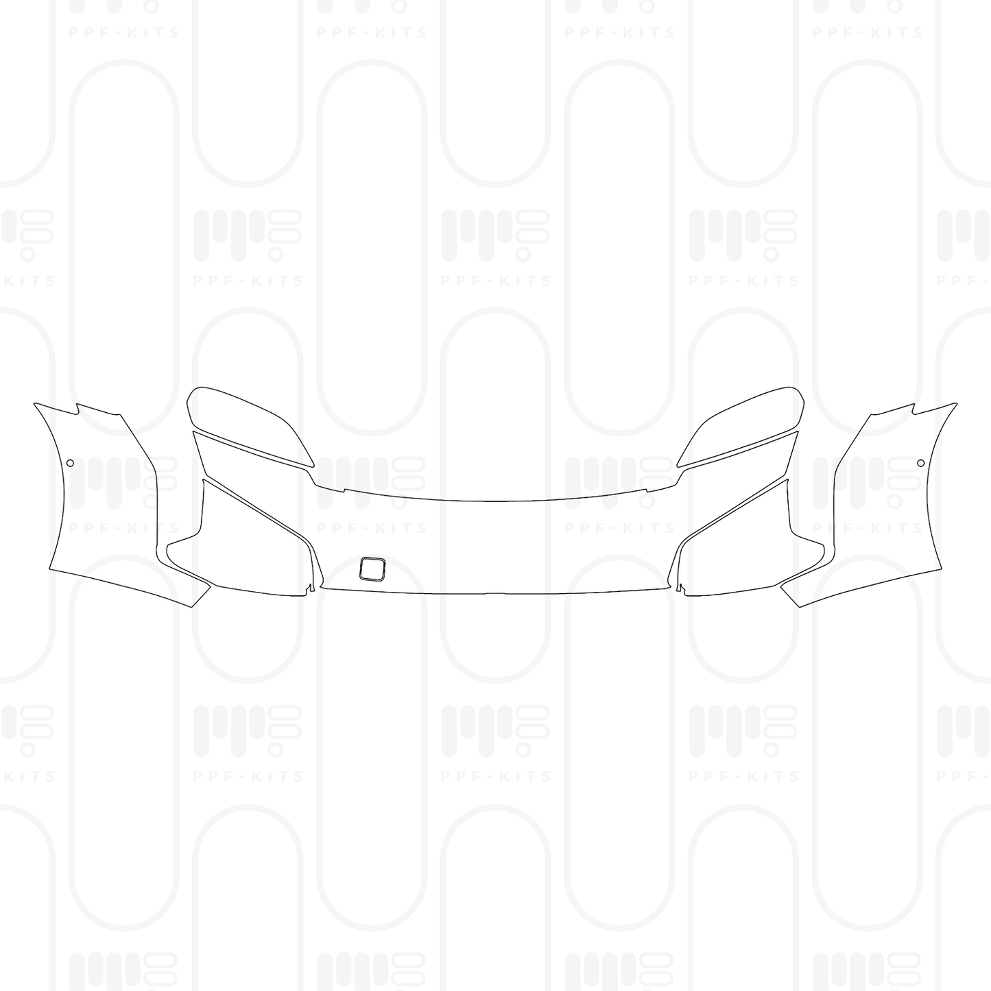 Pre-Cut PPF Porsche Taycan Sport Turismo Taycan Turbo S Sport Turismo 2026
