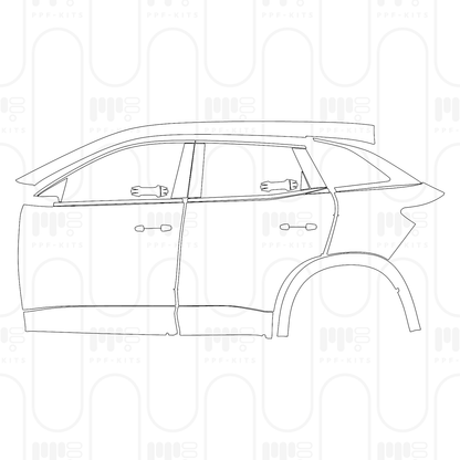Pre-Cut PPF Renault Austral Techno esprit Alpine 2026