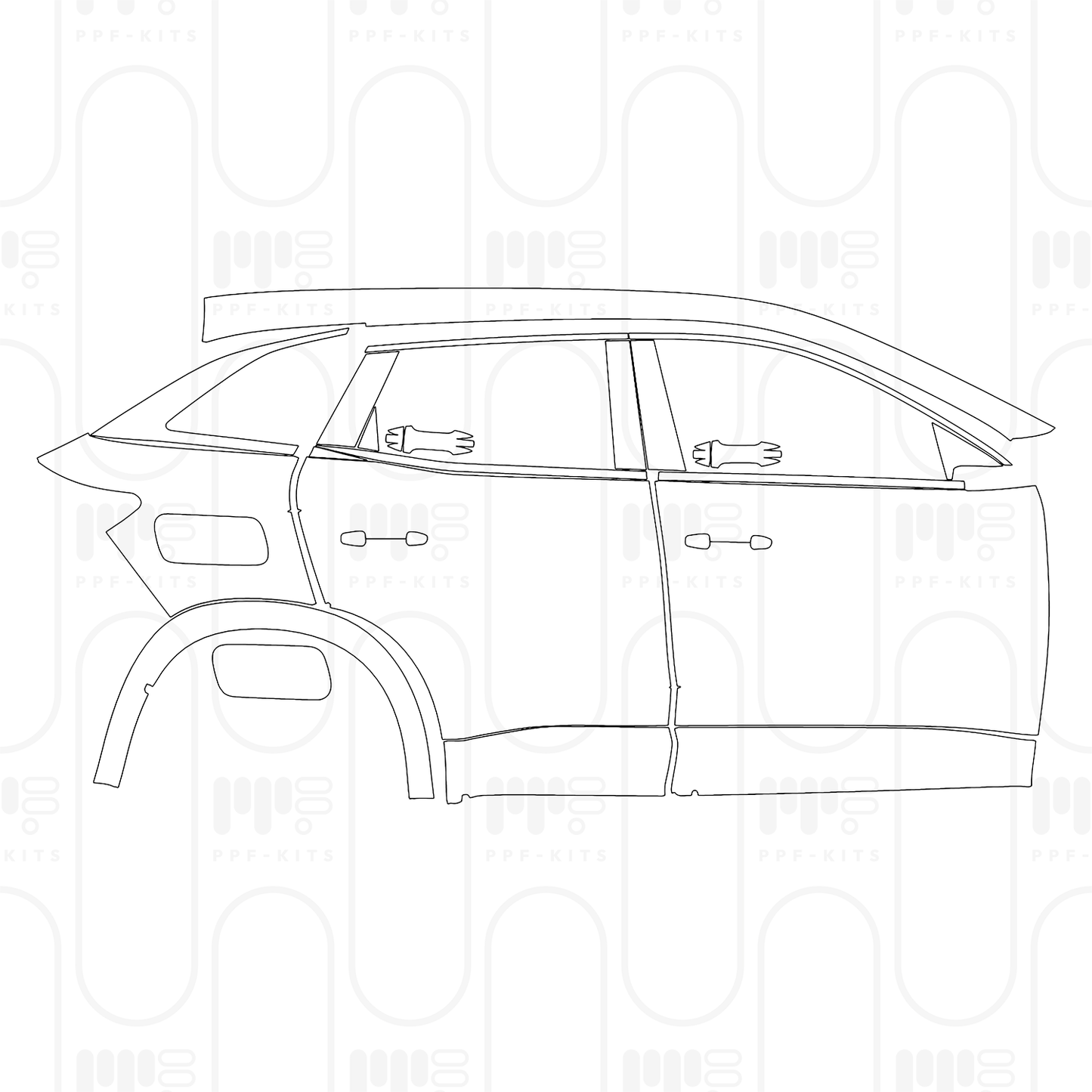 Pre-Cut PPF Renault Austral Techno esprit Alpine 2026