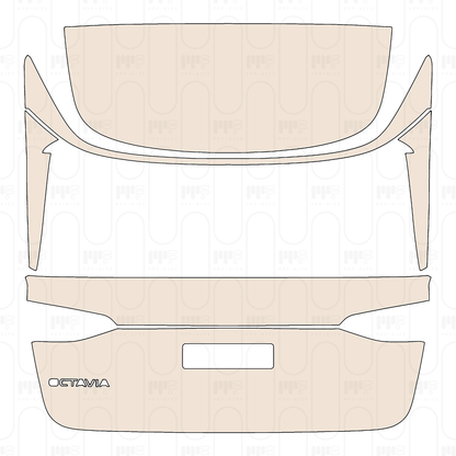 Pre-Cut PPF Skoda Octavia (EU) Estate Base 2026