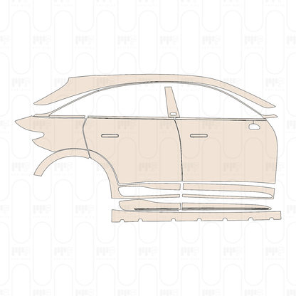 Pre-Cut PPF Smart #3 Brabus 2026