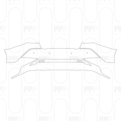 Pre-Cut PPF Toyota Camry (US) XLE 2026