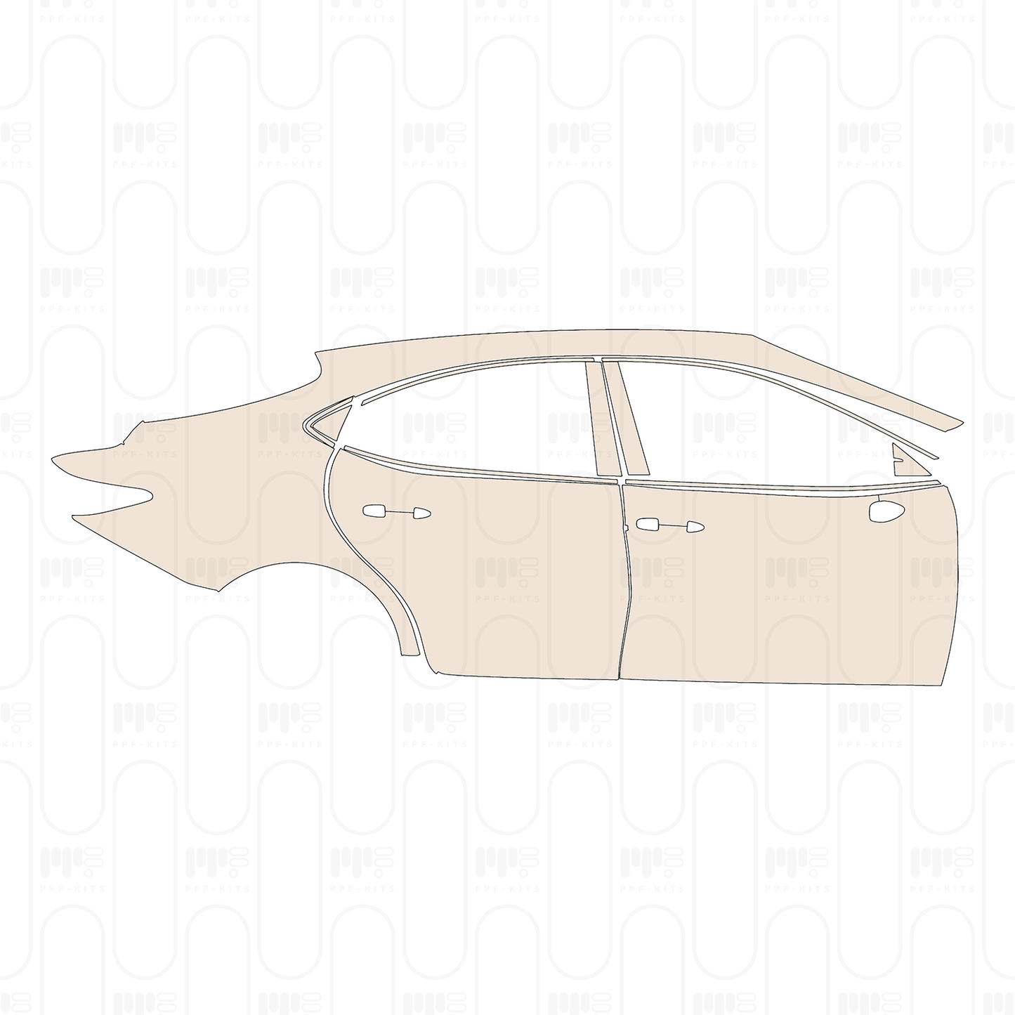 Pre-Cut PPF Toyota Camry (CN) Sport 2026