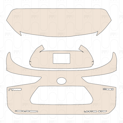 Pre-Cut PPF Toyota Highlander (CN) 2026