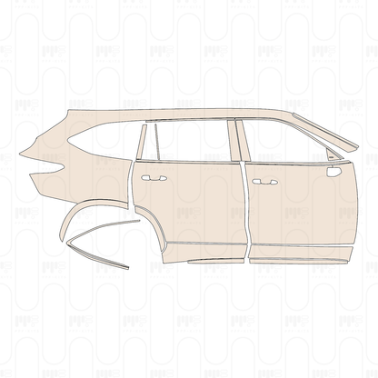 Pre-Cut PPF Toyota Crown Kluger 2026