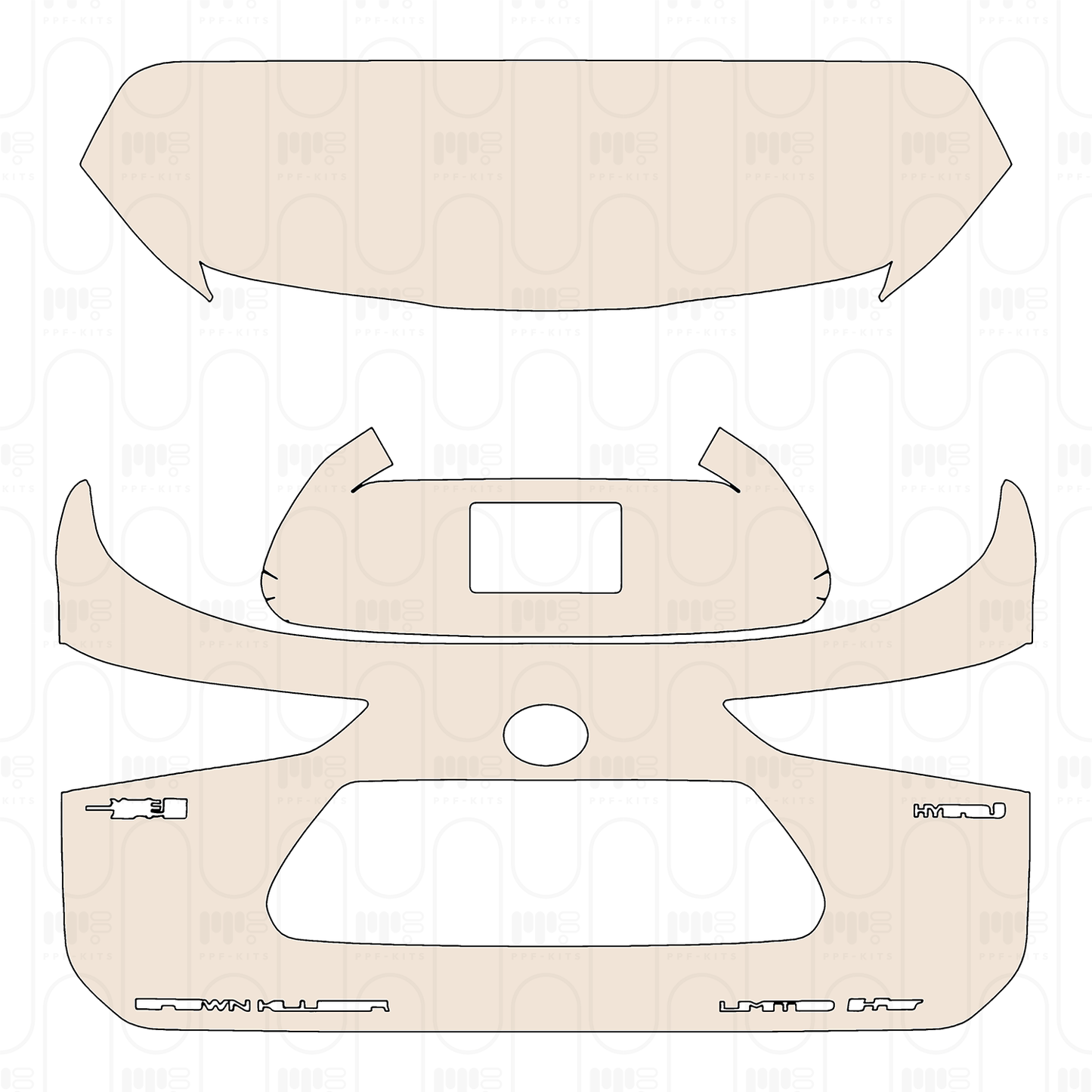 Pre-Cut PPF Toyota Crown Kluger 2026