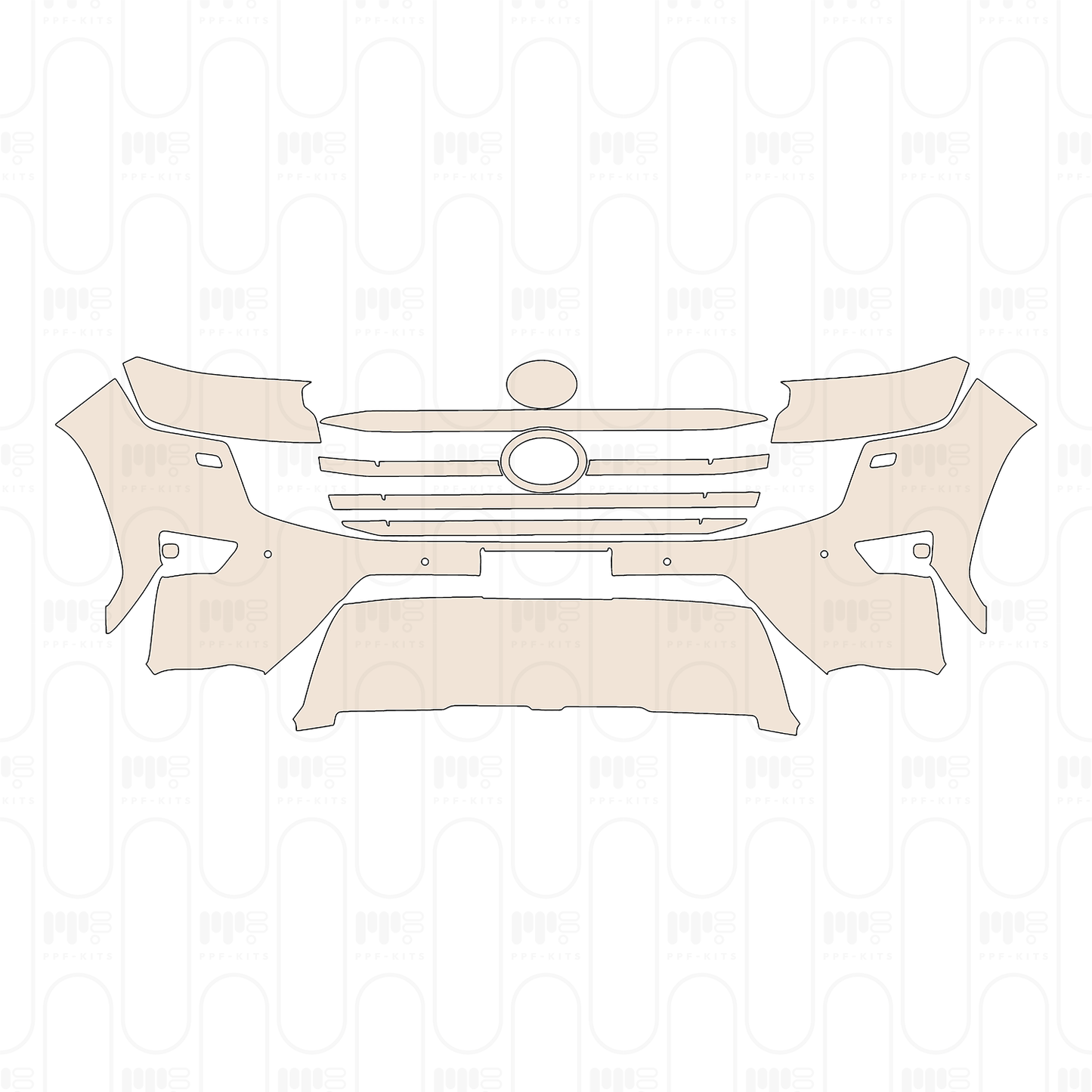 Pre-Cut PPF Toyota Land Cruiser (ME) EXR 2026