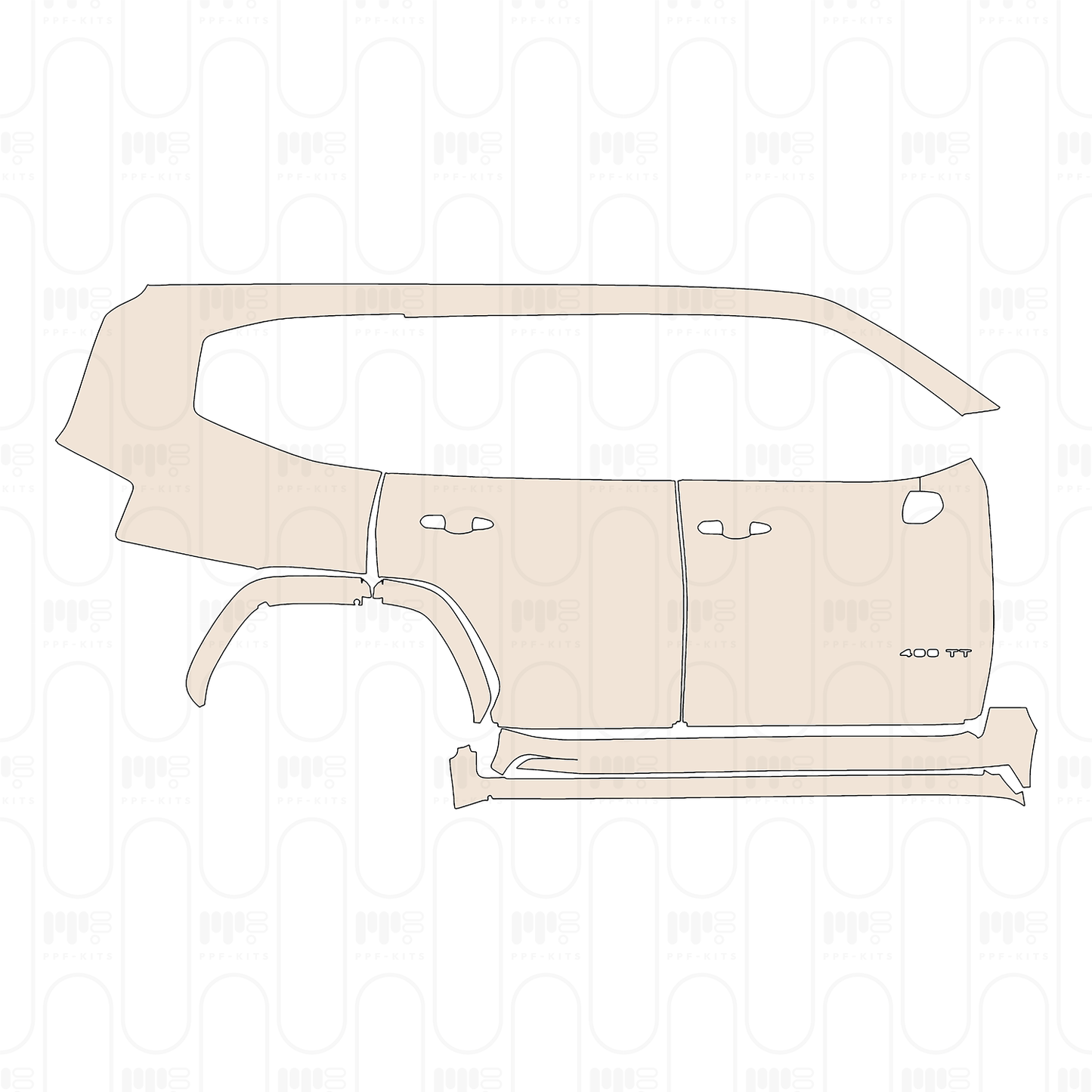 Pre-Cut PPF Toyota Land Cruiser (ME) GXR 2026