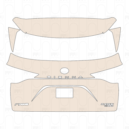 Pre-Cut PPF Toyota Sienna LE 2026