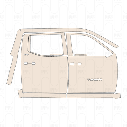 Pre-Cut PPF Toyota Tundra CrewMax SR5 2026