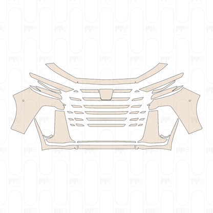 Pre-Cut PPF Toyota Vellfire 2026