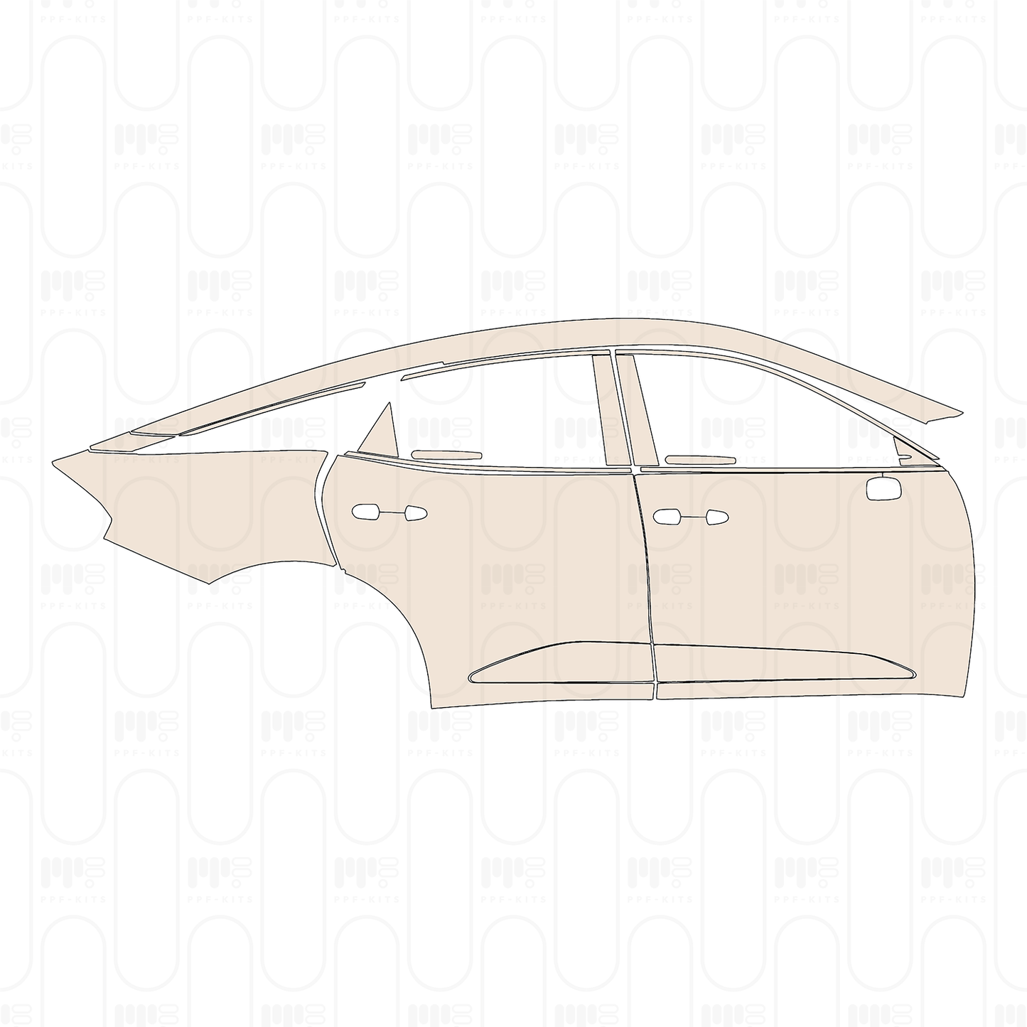 Pre-Cut PPF Toyota Crown 2026
