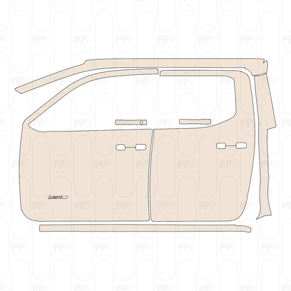 Pre-Cut PPF Toyota Tacoma Double Cab Limited 2026