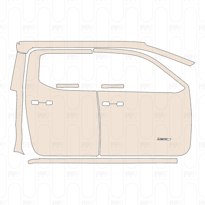 Pre-Cut PPF Toyota Tacoma Double Cab Limited 2026