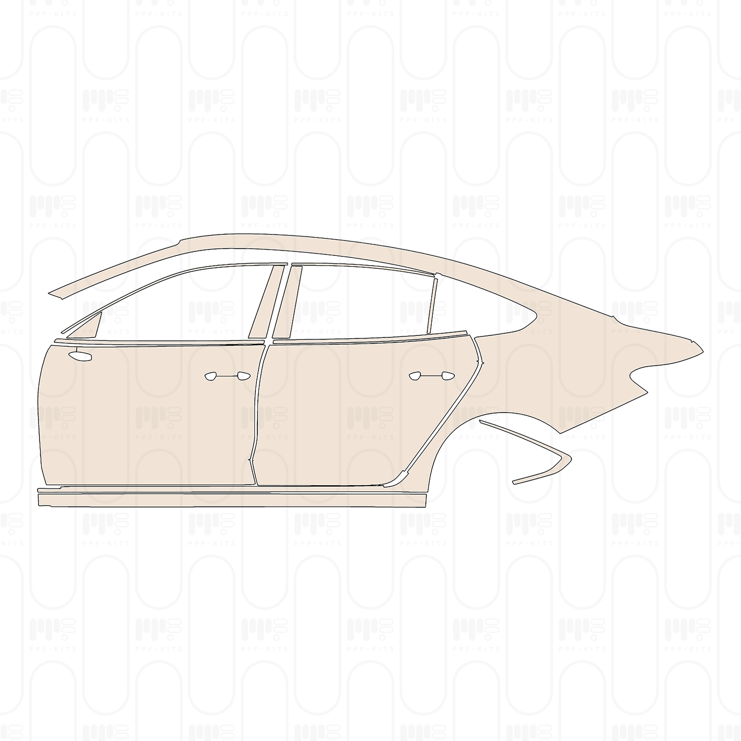 Pre-Cut PPF Volkswagen Passat Pro (CN) R-Line 2026