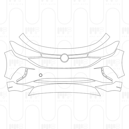 Pre-Cut PPF Volkswagen ID.4 (CN) Crozz 2026