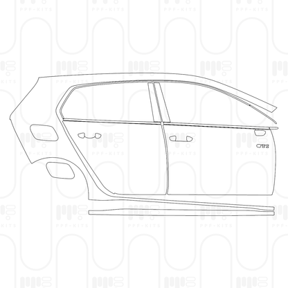 Pre-Cut PPF Volkswagen Golf GTI 2026