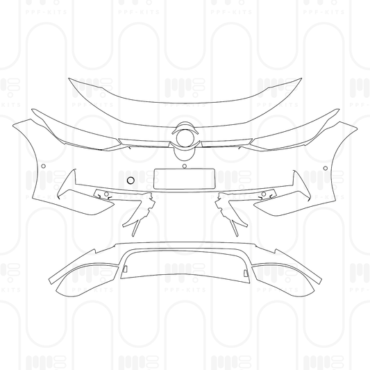 Pre-Cut PPF Volkswagen ID.7 Tourer Base 2026