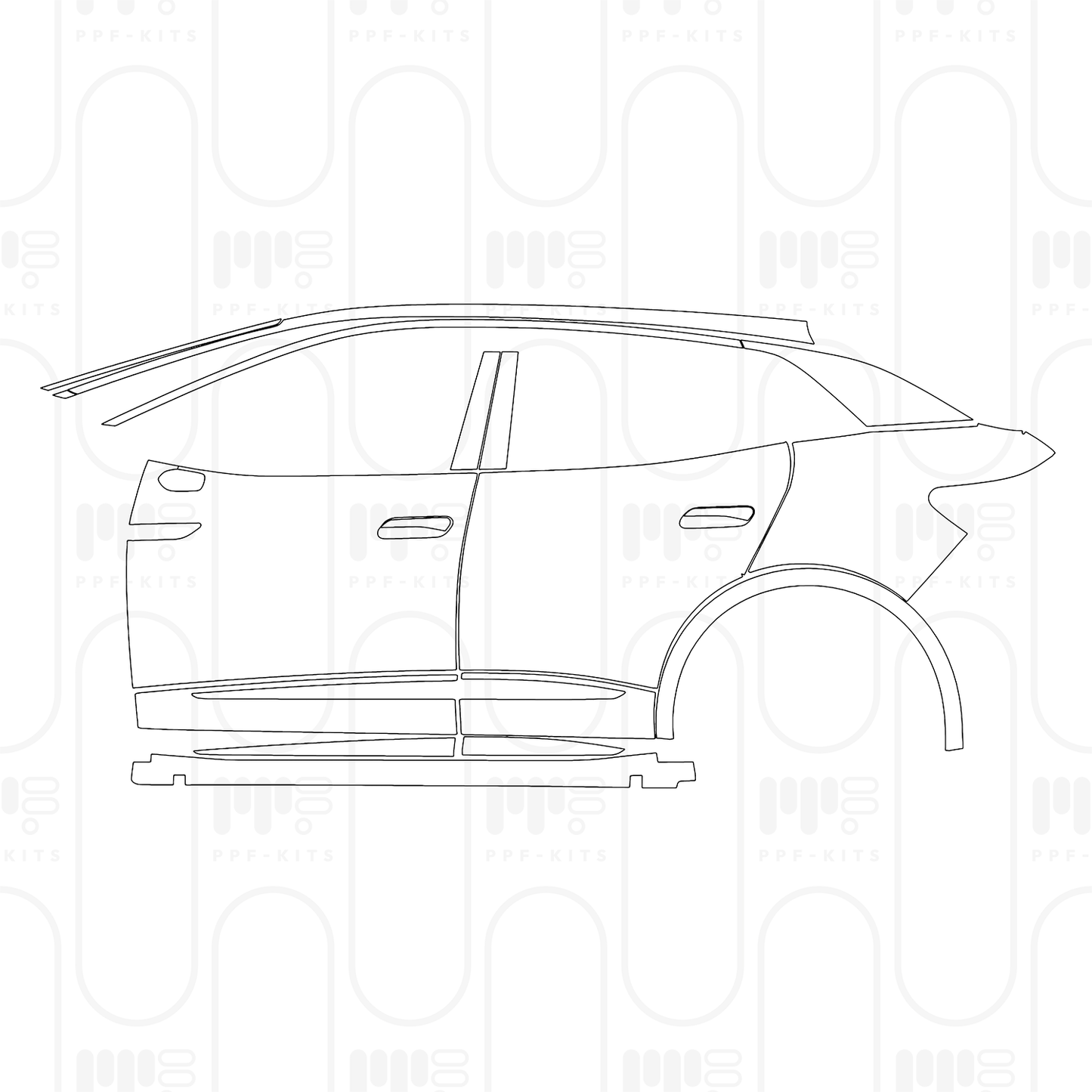 Pre-Cut PPF Volkswagen ID.4 (CN) Crozz 2026