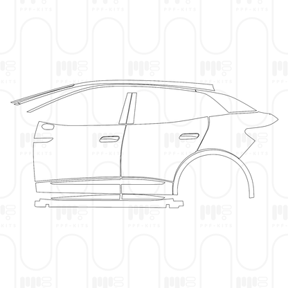 Pre-Cut PPF Volkswagen ID.4 (CN) Crozz 2026