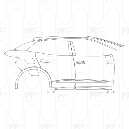 Pre-Cut PPF Volkswagen ID.4 (CN) Crozz 2026