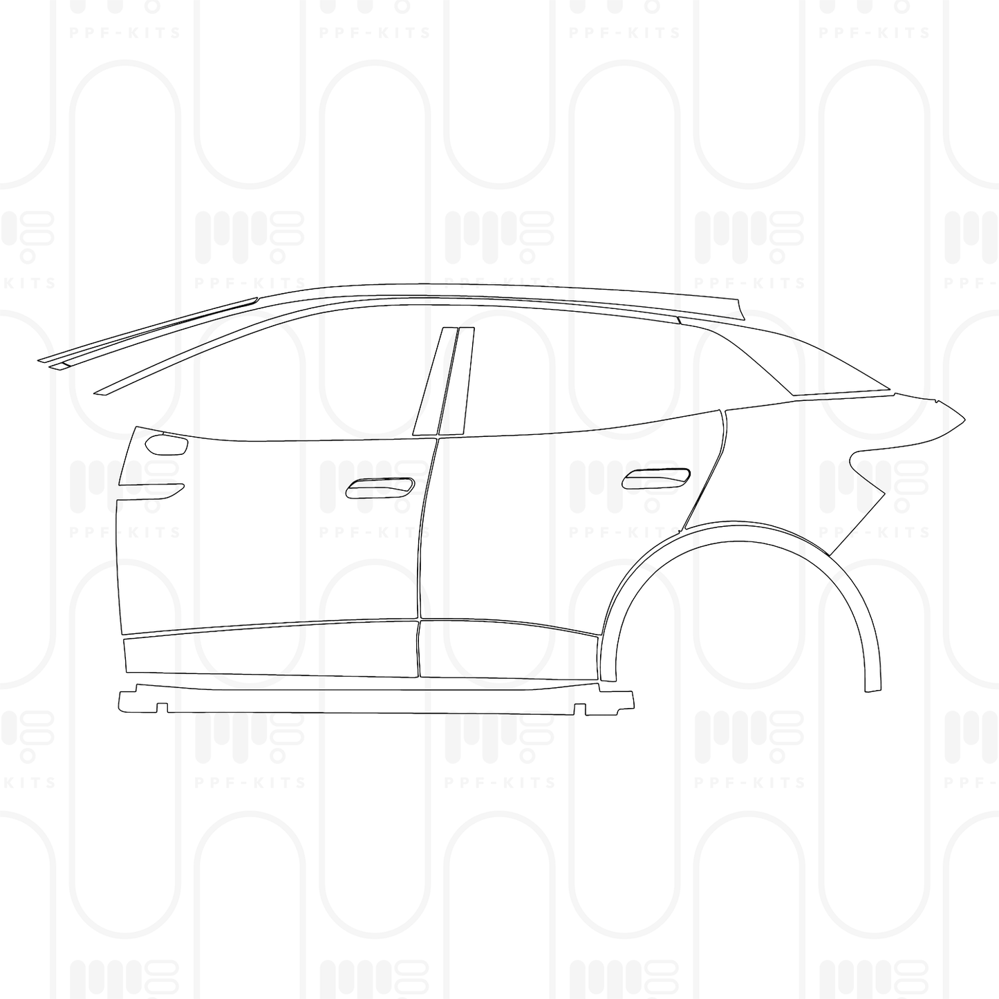 Pre-Cut PPF Volkswagen ID.4 (CN) Crozz 2026