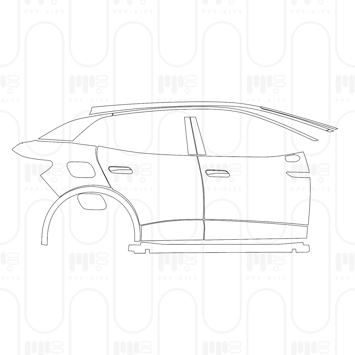 Pre-Cut PPF Volkswagen ID.4 (CN) Crozz 2026
