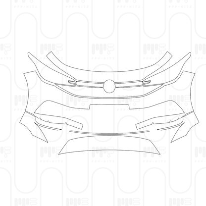 Pre-Cut PPF Volkswagen ID.4 (CN) X 2026