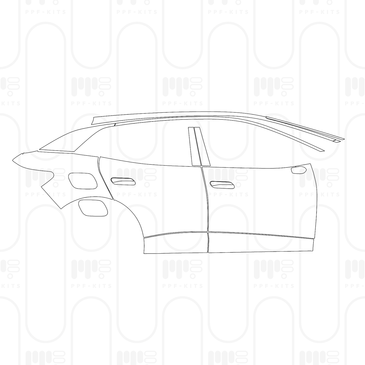 Pre-Cut PPF Volkswagen ID.4 (CN) X 2026