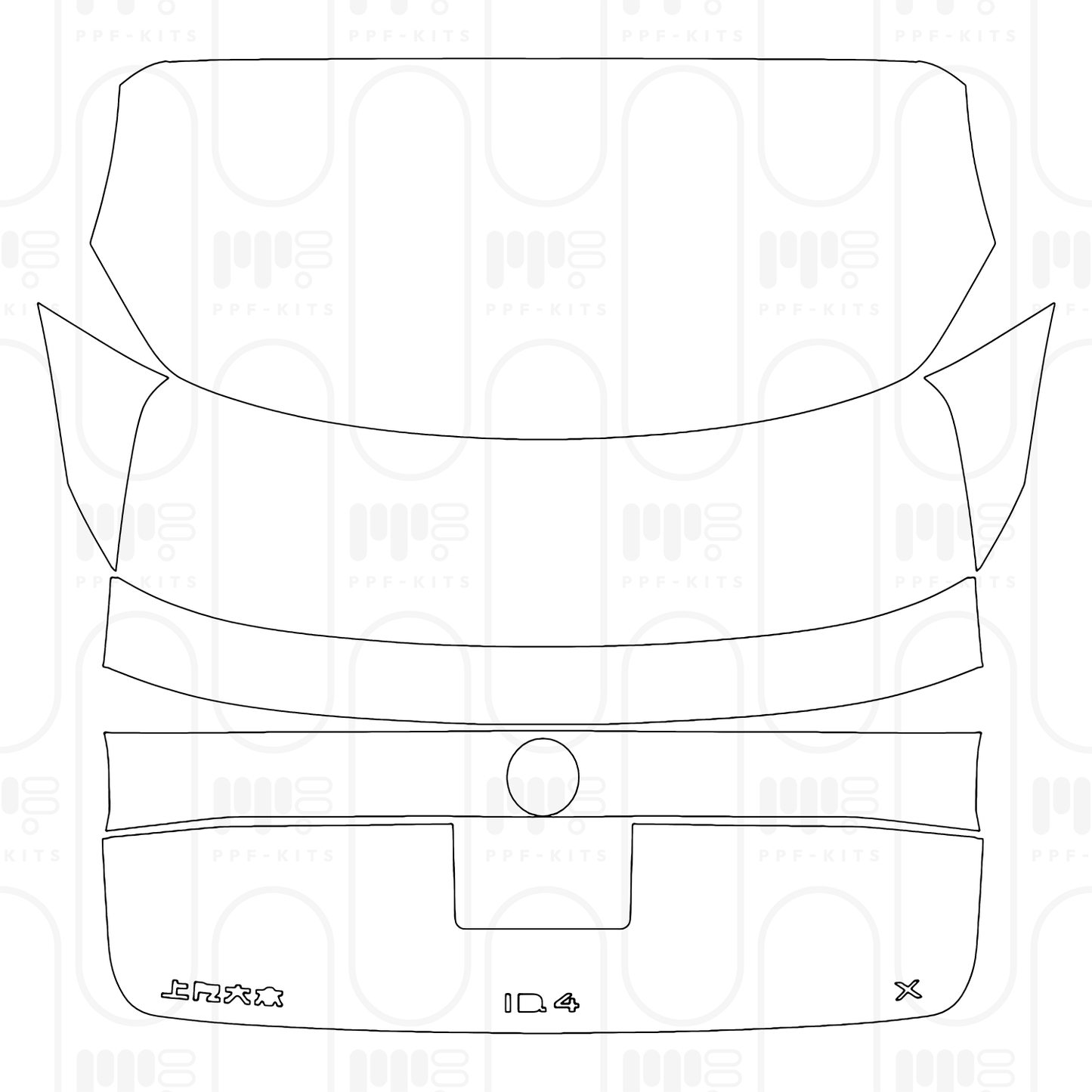 Pre-Cut PPF Volkswagen ID.4 (CN) X 2026