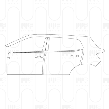 Pre-Cut PPF Volkswagen T-Cross (BR) 2026