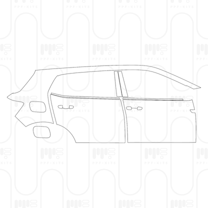 Pre-Cut PPF Volkswagen T-Cross (BR) 2026