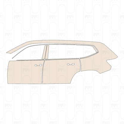 Pre-Cut PPF Volkswagen Atlas (US) SE with Technology 2026