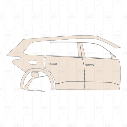 Pre-Cut PPF Volkswagen Teramont Pro Base 2026