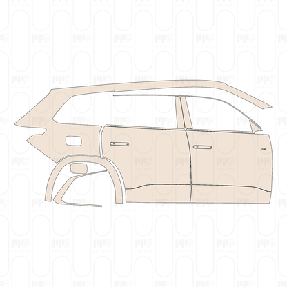 Pre-Cut PPF Volkswagen Teramont Pro R-Line 2026