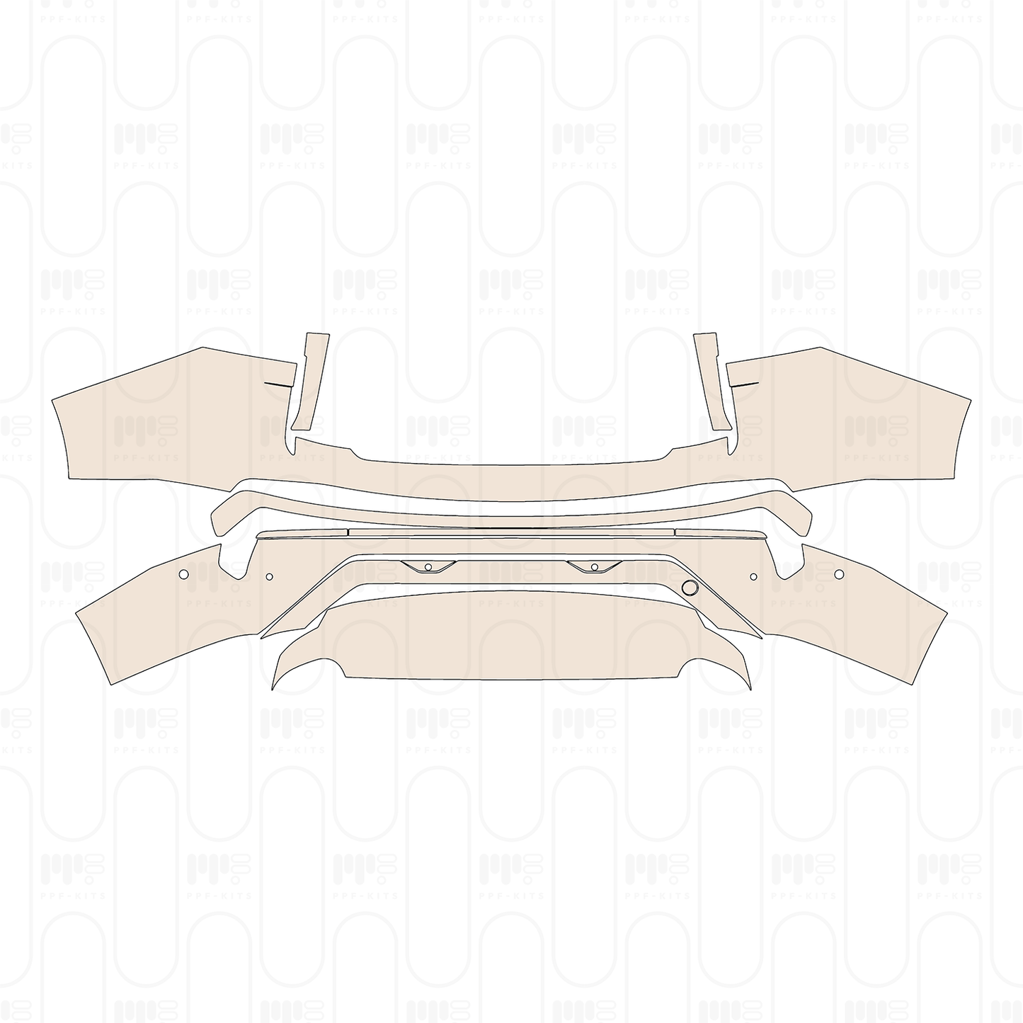 Pre-Cut PPF Volkswagen Teramont Pro R-Line 2026